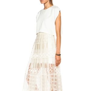 Sass & Bide The Stand Alone Lace Dress Ivory 40